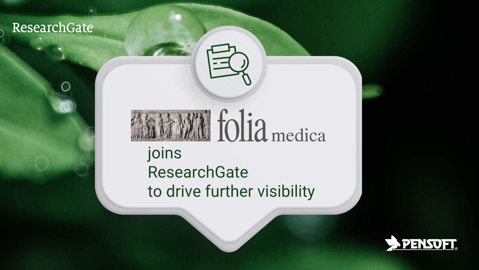 Folia Medica with a dedicated profile ...
